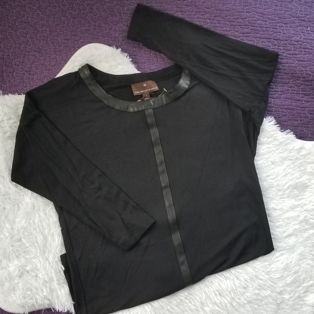 NWT Frenn Wright Manson 3/4 Sleeve Top